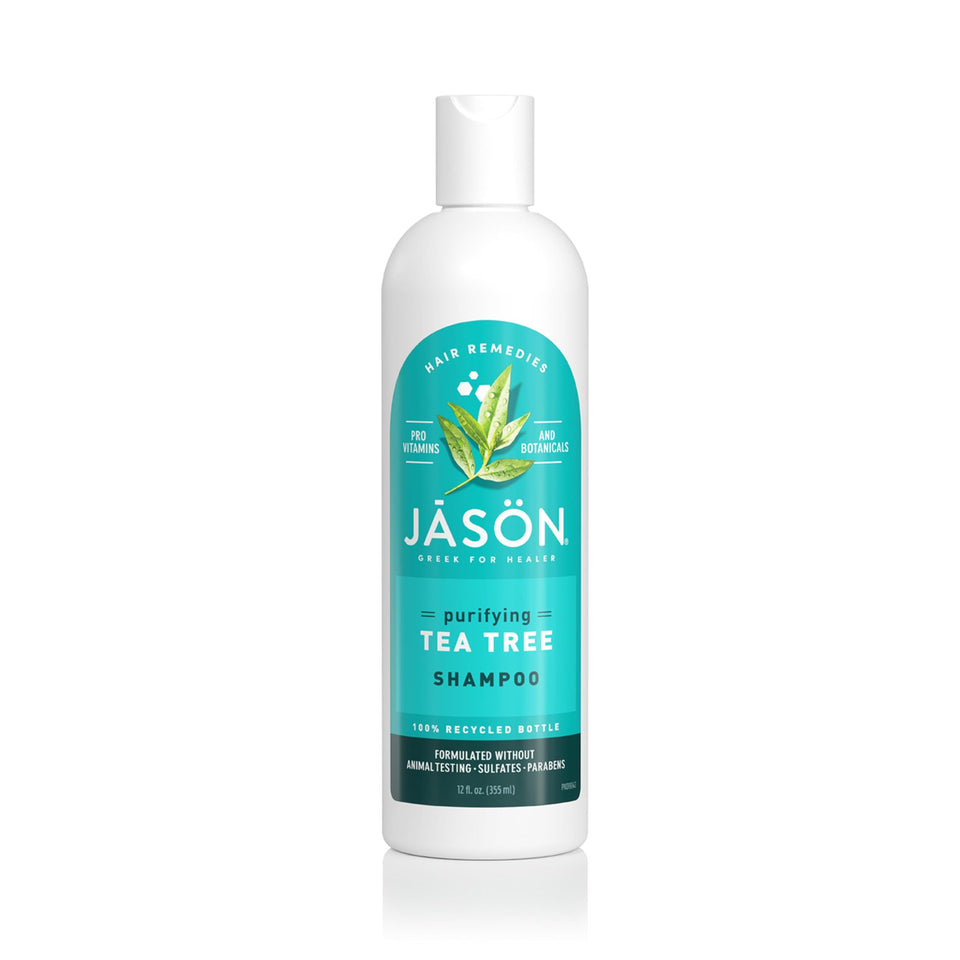 JASON front bottle showing label and 12 oz size for clear identification