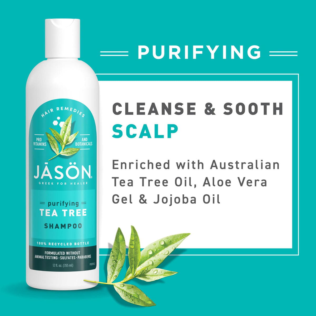 JASON foamy lather texture demonstrating gentle cleansing and richness