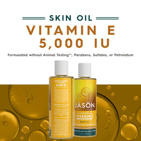JASON label close-up highlighting ingredients and clean formulation benefit