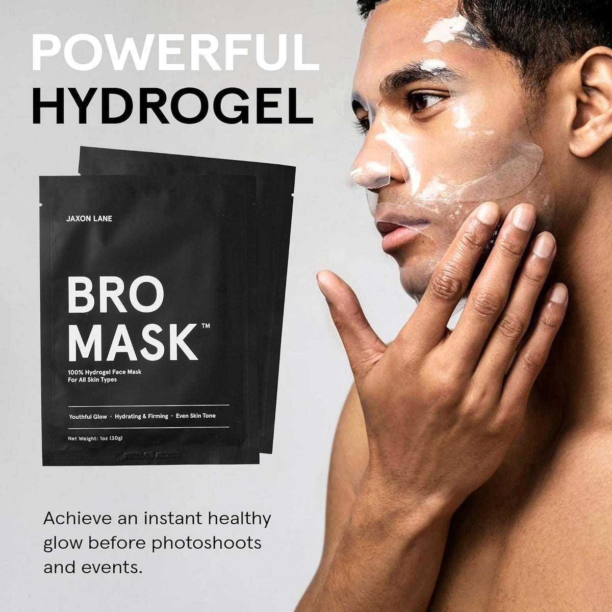 JAXON LANE hydrogel close-up showing thick gel texture for longer hydration