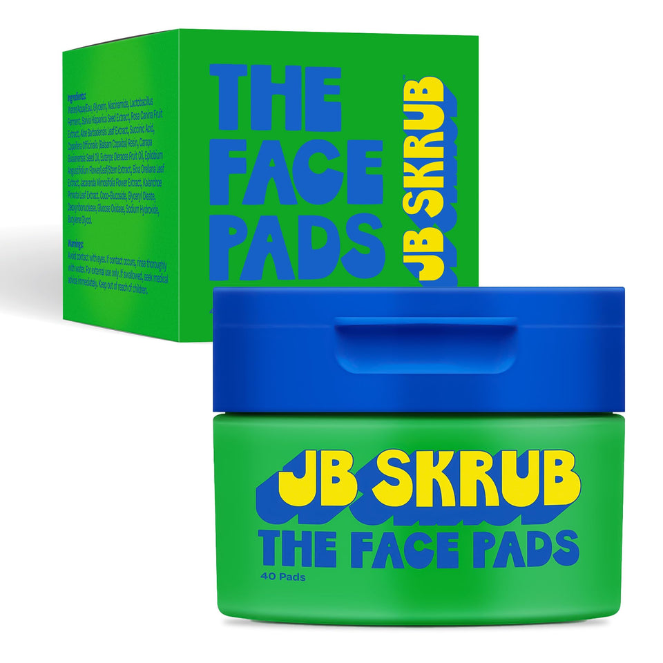 JB SKRUB front packaging showing brand and 40-count convenience