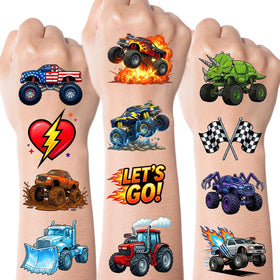 JCFIRE front packaging showing monster truck designs and benefits