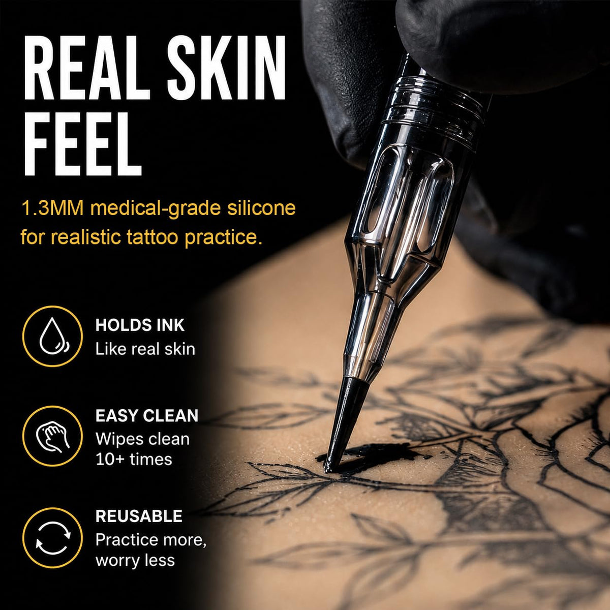 Jconly close-up texture revealing dermis-like grain for realistic feedback