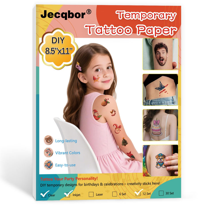 Jecqbor front packaging showing 12-set kit and benefits