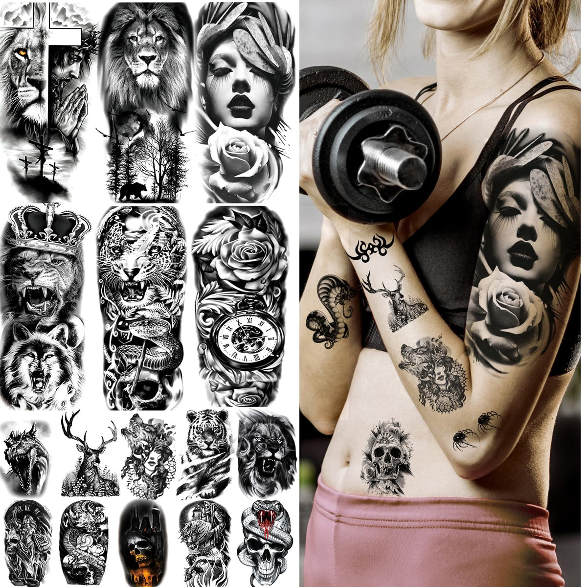 JEEFONNA sheet of small stickers displayed for versatile accent placement