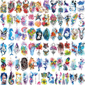 JEEFONNA small motif sheet display highlighting tiny realistic tattoo options
