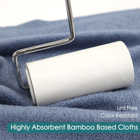 JEFFSUN absorbent cloth absorbing water splash demonstrating fast uptake