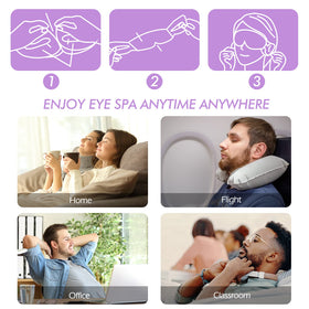 Jekeno mask on nightstand suggesting bedtime relaxation and calm