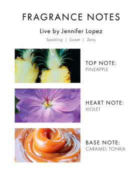 Jennifer Lopez Live close-up of atomizer and glass texture showing precise spray and quality finish