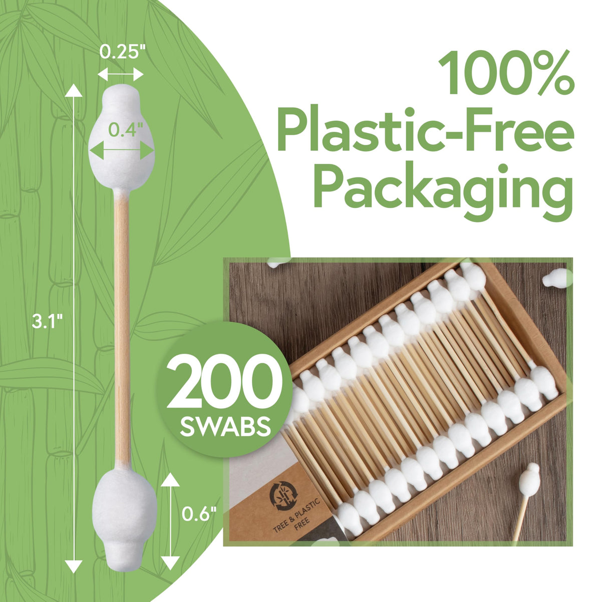 Jenvita bamboo shaft detail highlighting durable grain and sturdy handling