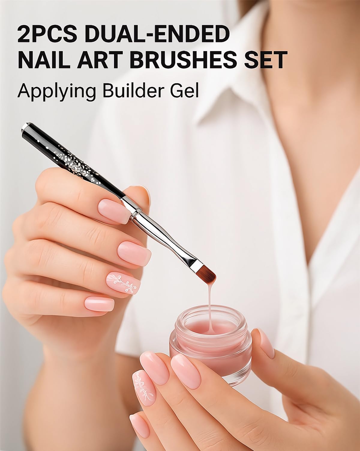 JEONEKID fine liner brush bristles close-up for crisp lines and detailed art