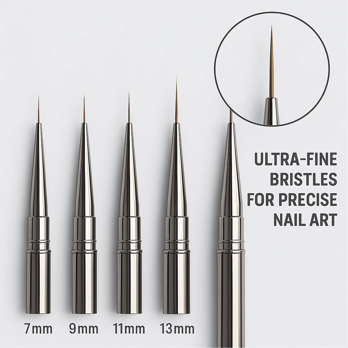 JEONEKID polished metal handle close-up for comfortable grip and steady control