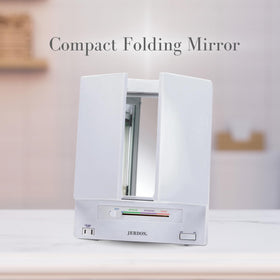 JERDON adjustable stand at angled position showing customizable viewing comfort