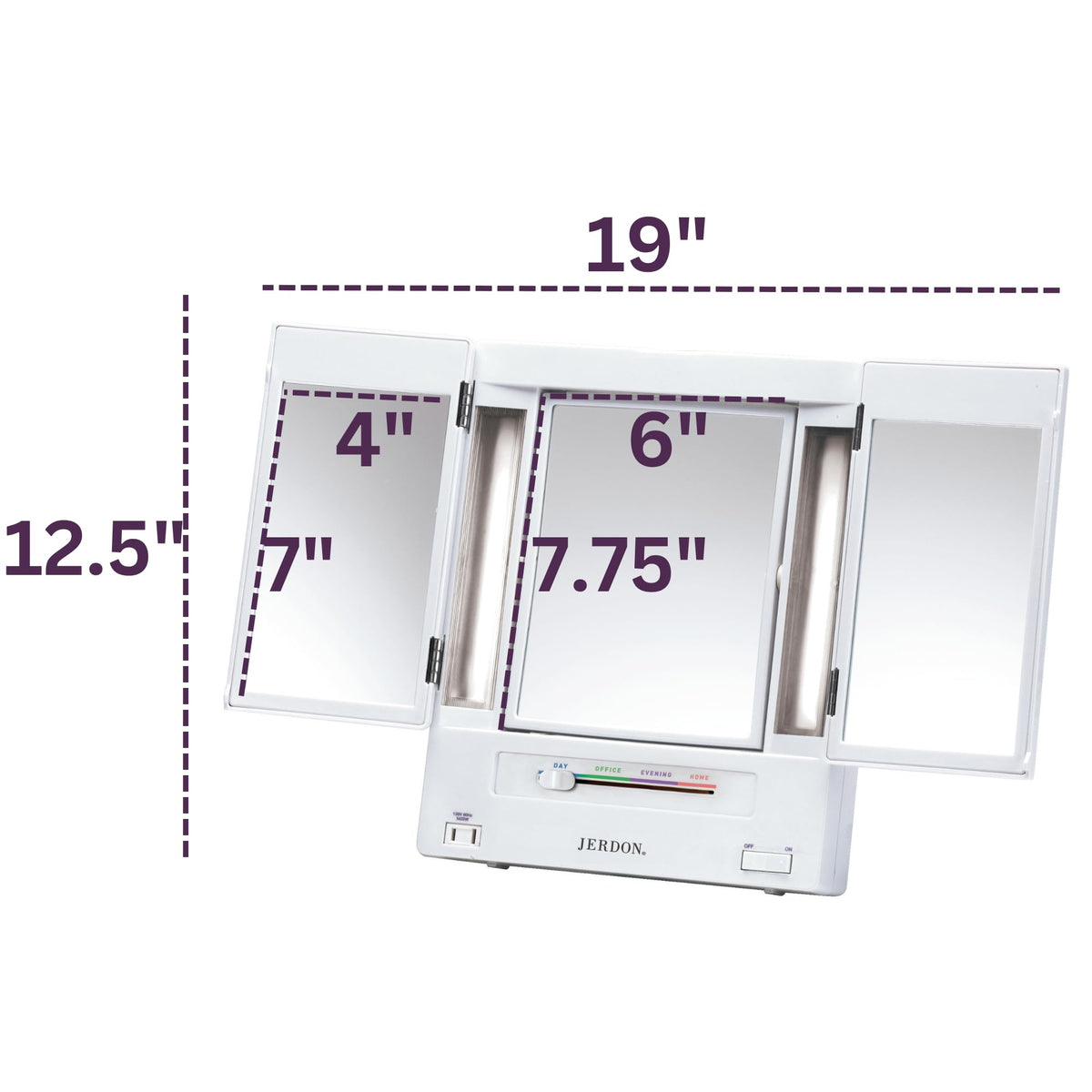 JERDON folded compact storage on shelf demonstrating space-saving convenience