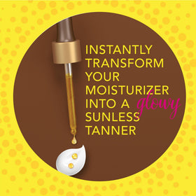 Jergens dropper detail dispensing controlled drops for customizable skin color