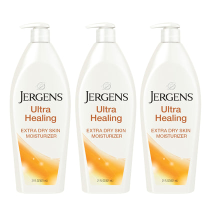 Jergens front packaging 21 oz showing product and benefits