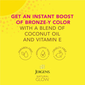 Jergens application on arm demonstrating smooth, streak-free blending