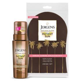 Jergens front packaging showing bundle and quick application benefit