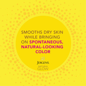 Jergens ingredient label with coconut oil and vitamin E benefits