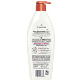 Jergens lifestyle bathroom counter placement showing daily routine convenience