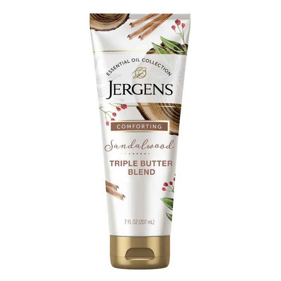 Jergens front packaging showing jar and label, conveying trusted hydration