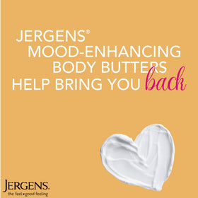 Visual of shea cocoa mango butters used in Jergens for deep nourishment