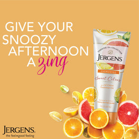 Close-up of Jergens butter texture highlighting creamy hydration benefit