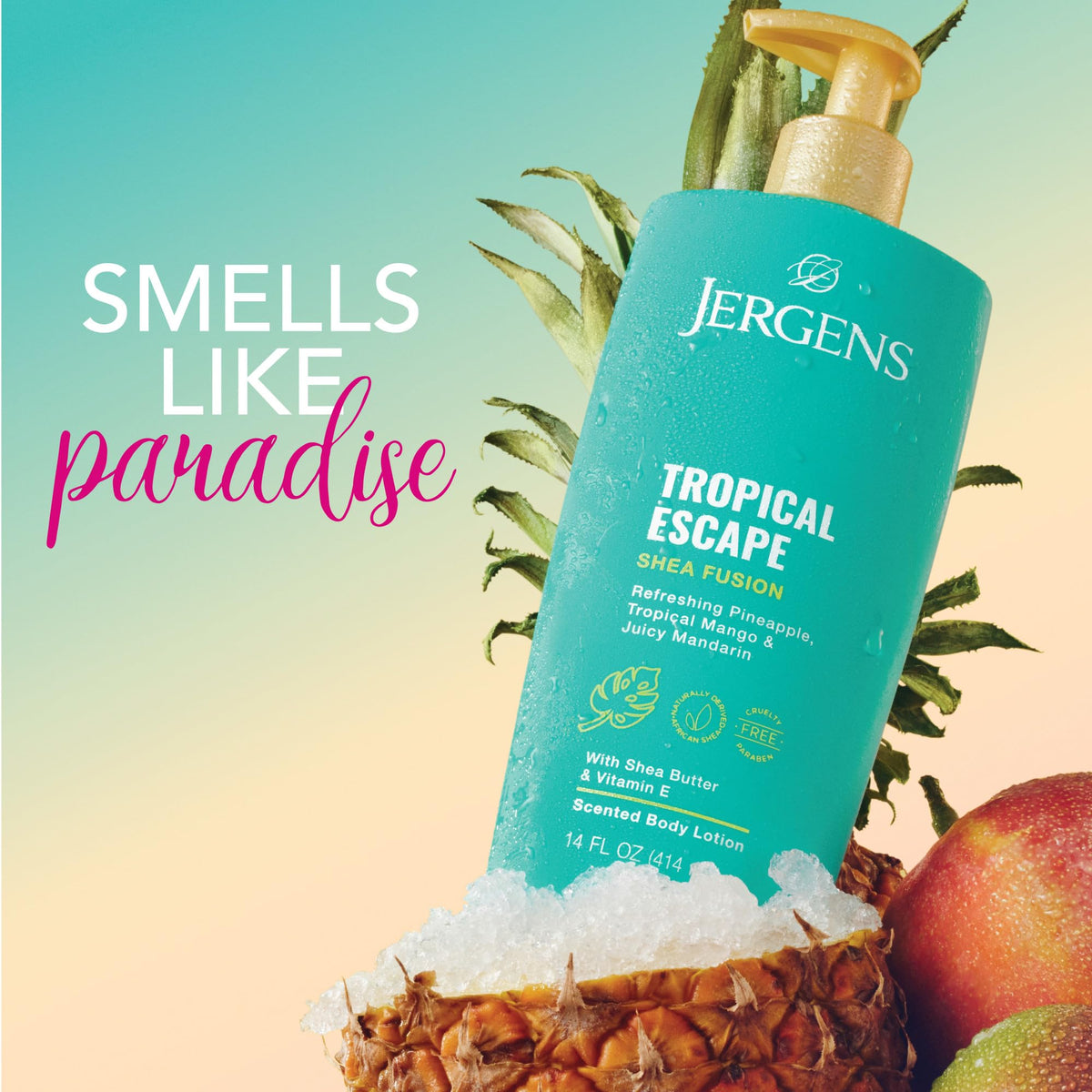 Jergens pump nozzle detail highlighting easy-dispense advantage