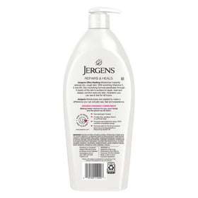 Jergens after photo showing luminous, smoother skin and improved texture