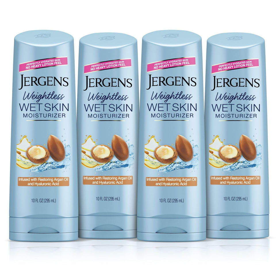 Jergens front packaging showing bottle and label for quick identification and trust