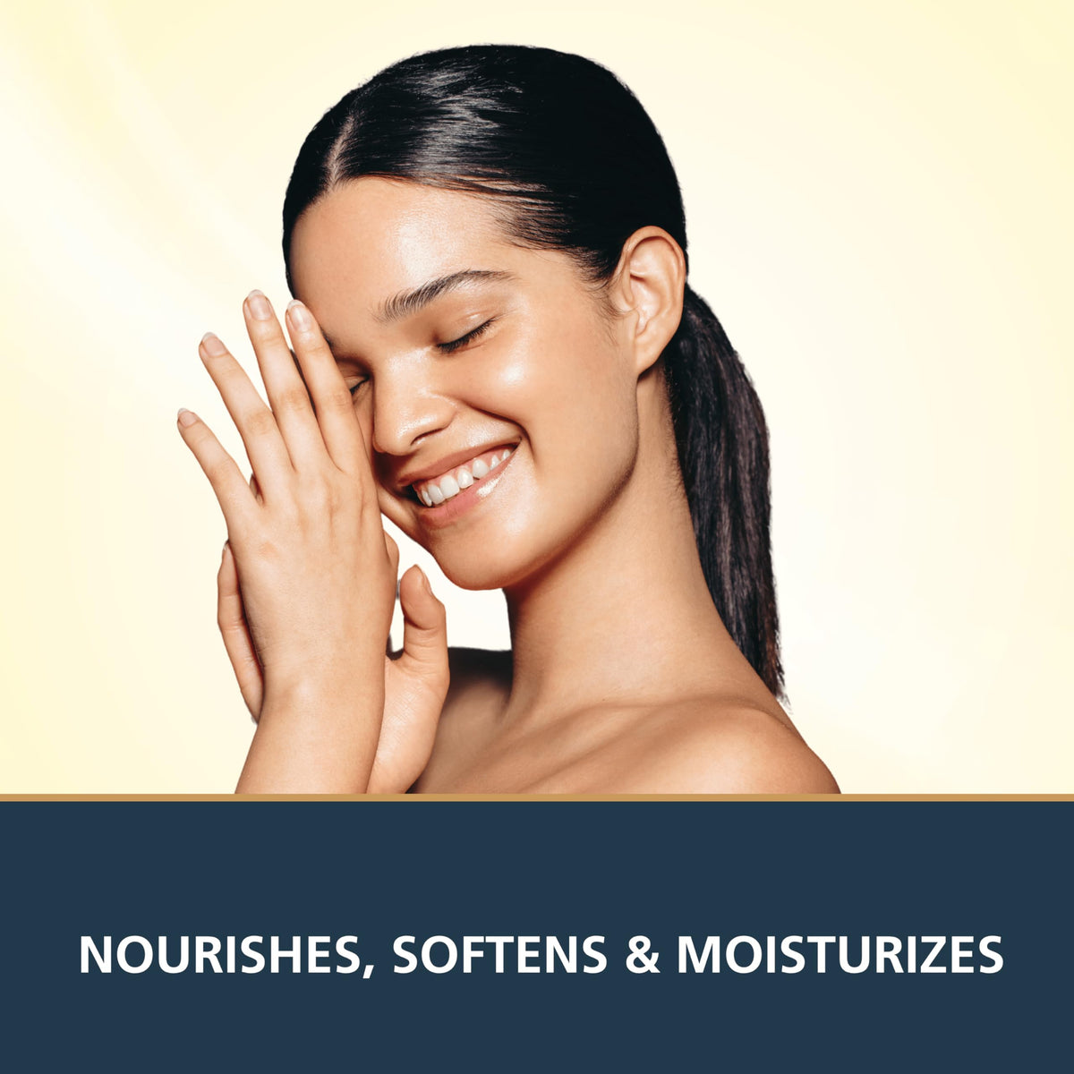 Jericho woman washing face with soap illustrating gentle facial use
