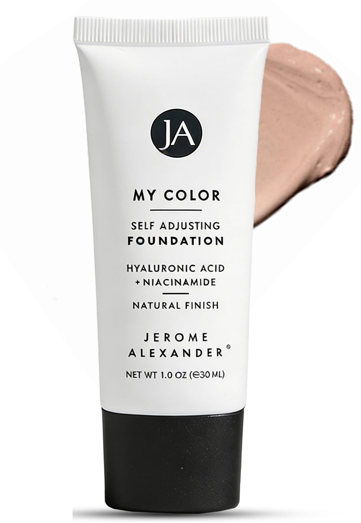 Jerome Alexander front bottle view showing product design and easy dispensing benefit