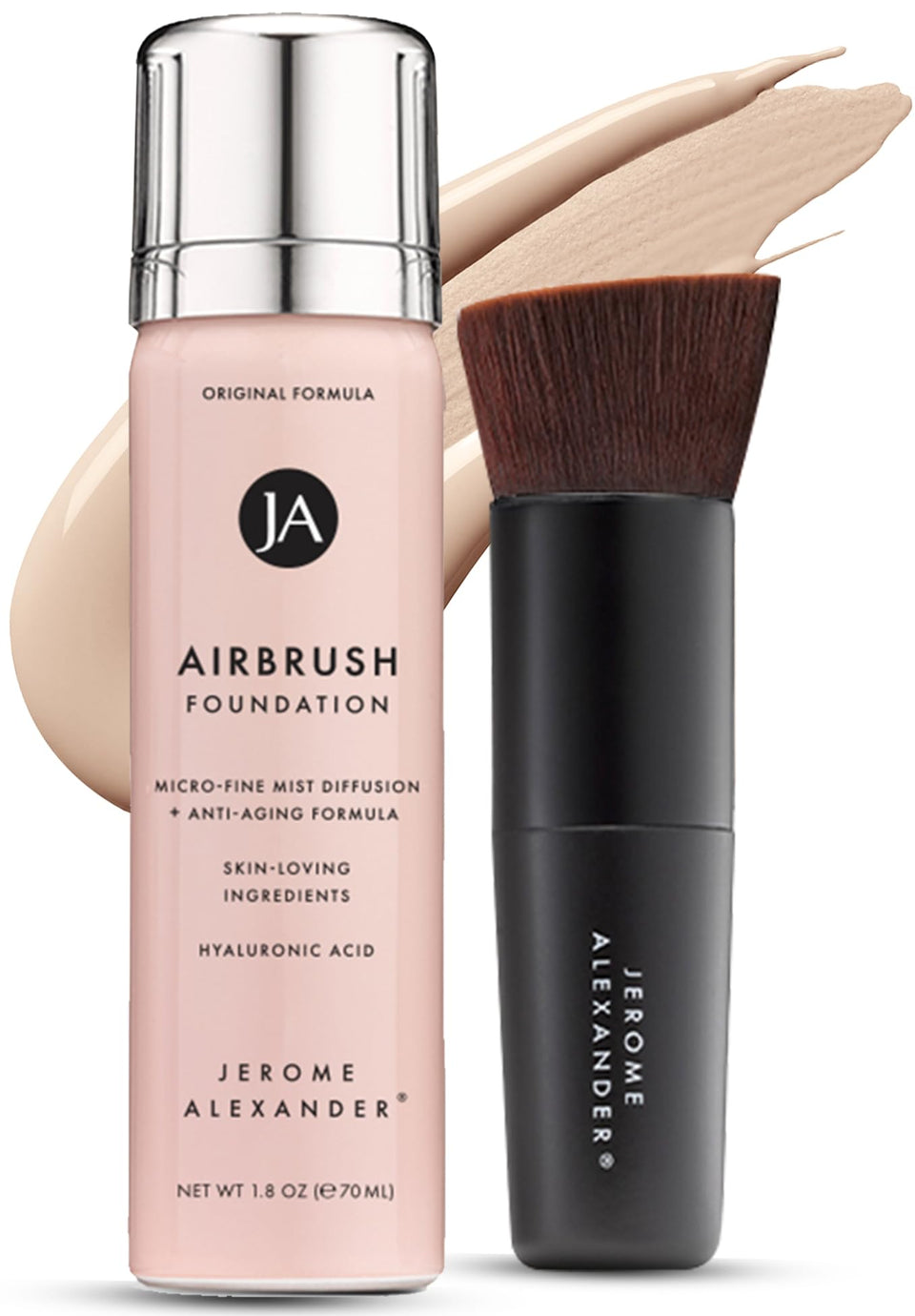 Jerome Alexander front packaging showing product and kit benefit