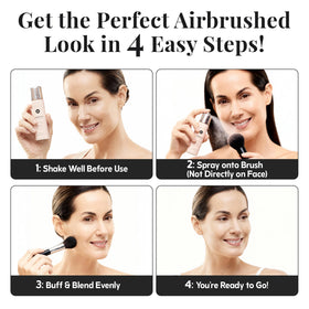 Jerome Alexander kabuki brush detail showing dense bristles for seamless buffing