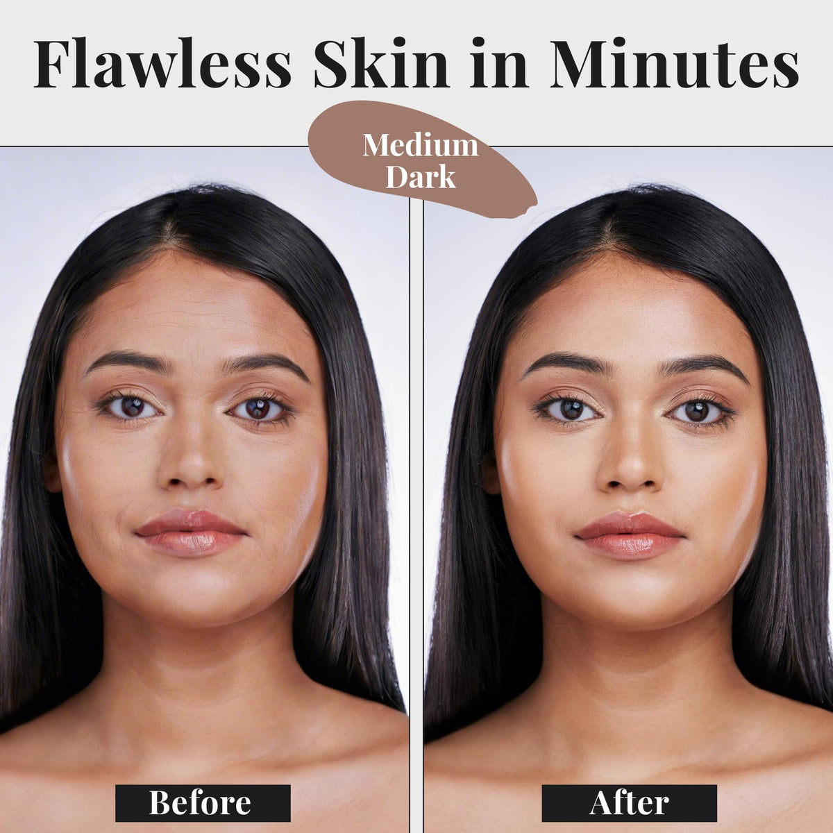 Jerome Alexander microbead closeup illustrating adaptive pigment technology for perfect match