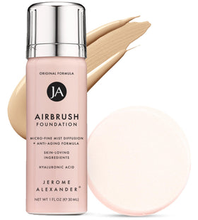 Jerome Alexander front packaging showing travel-size bottle and brand benefit