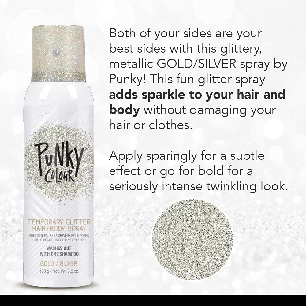Jerome Russell shoulder glitter application creating visible sparkle