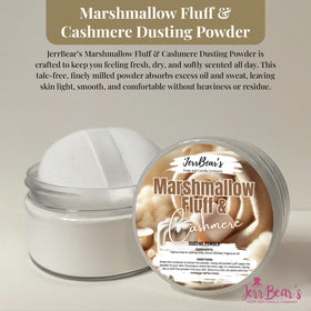 JerrBear’s open jar with powder visible for easy application benefit