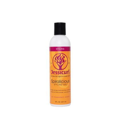 Jessicurl Spiralicious front packaging showing product and benefits