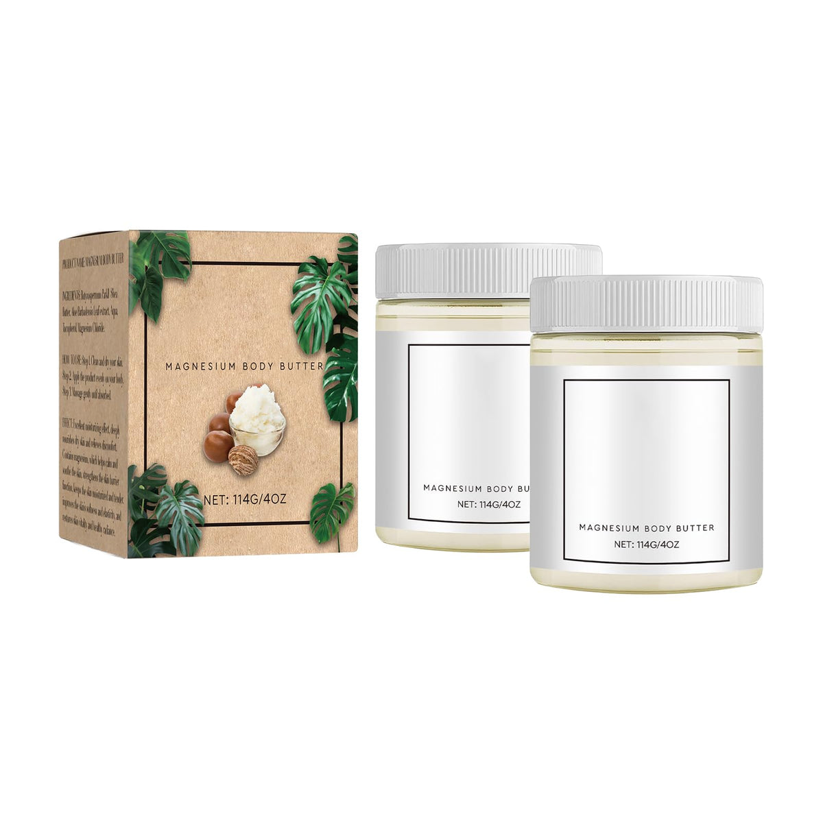JeurLrok product front packaging showing two jars and brand clarity benefits