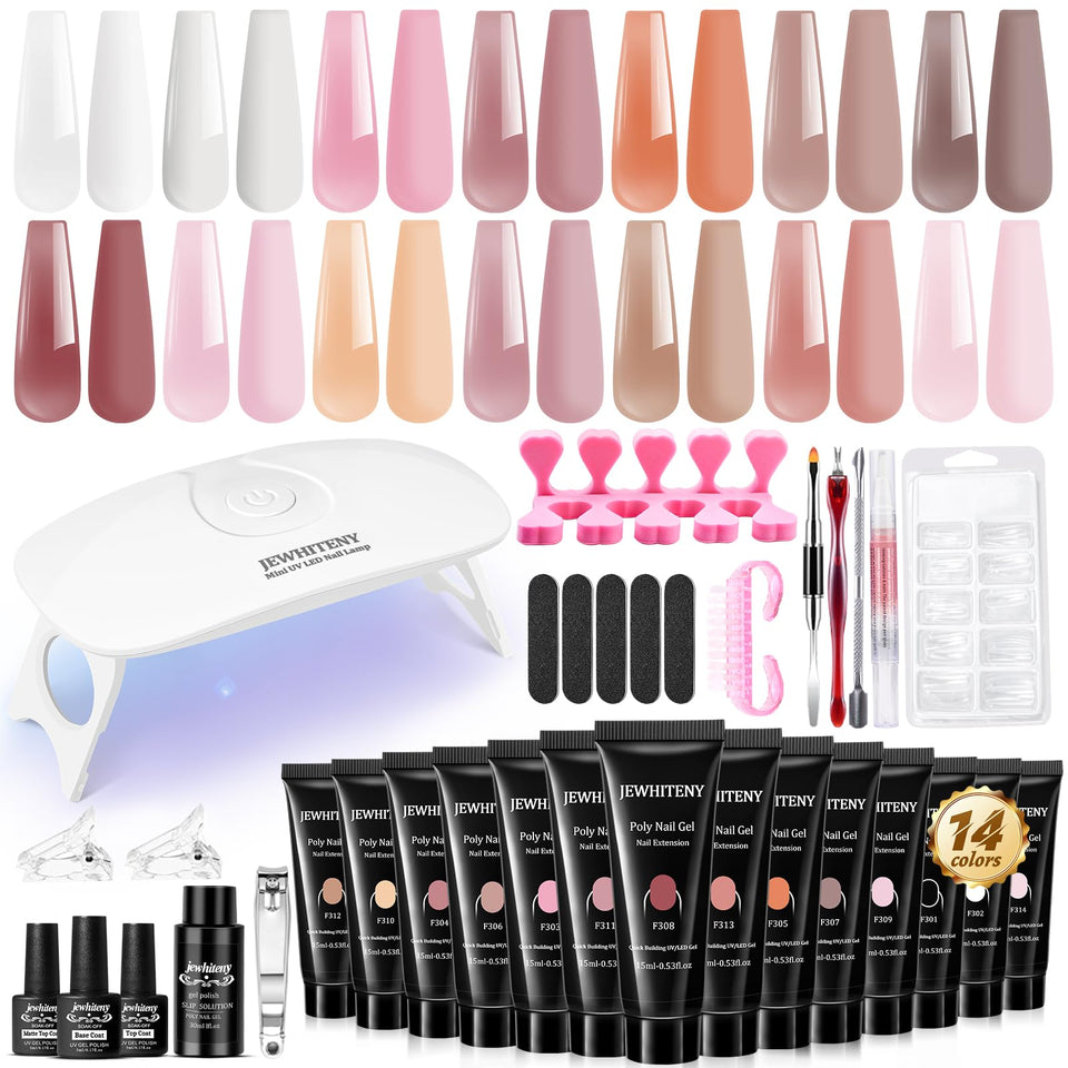 JEWHITENY front packaging showing kit contents and neat layout, convenient all-in-one kit