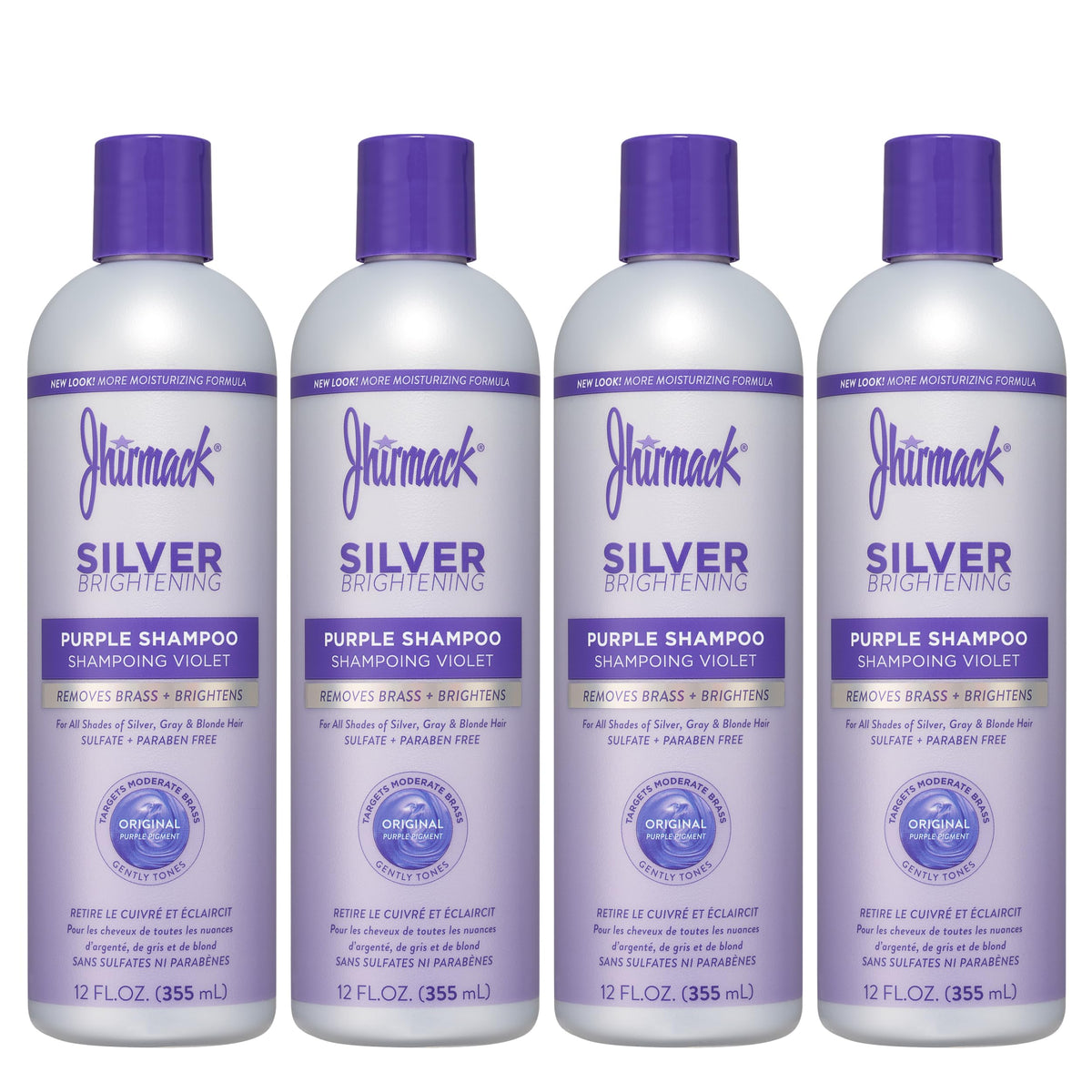 jhirmack front packaging set of 4 showing value and consistent supply