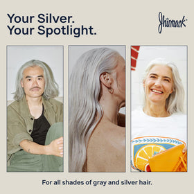 jhirmack conditioner being rinsed for smoother, softer hair finish