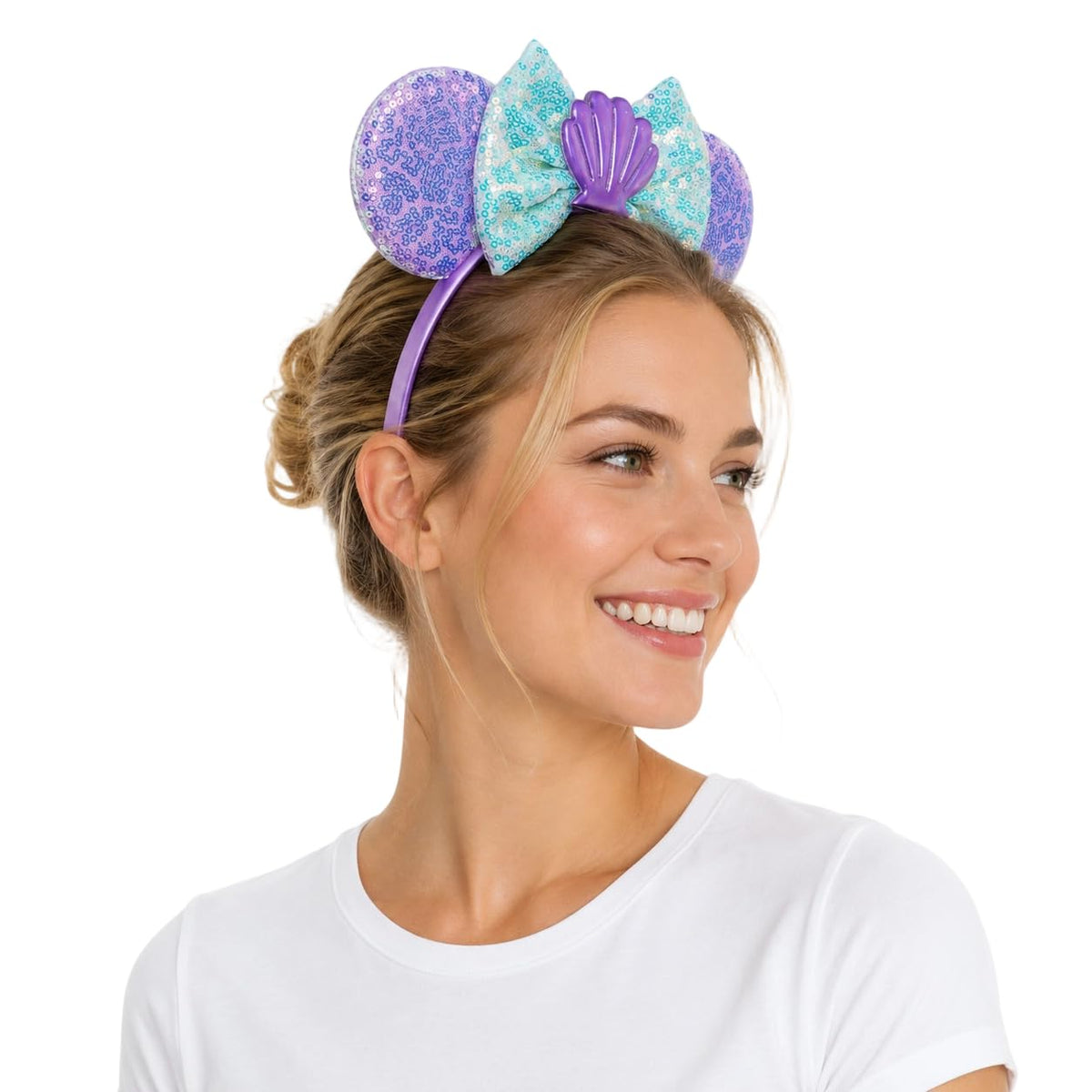 JIAHANG close-up of sequin bow highlights sparkle and texture for eye-catching photos