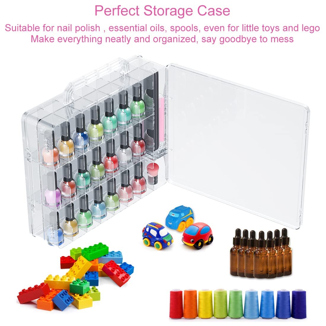 JIASHENG open double-sided access demonstrating easy reach and faster color selection