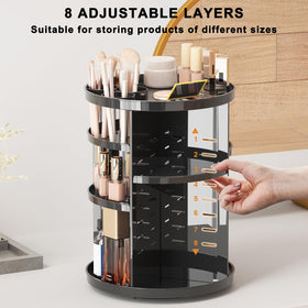 Jiavarry top plate and brush holder displaying organized brushes neatly