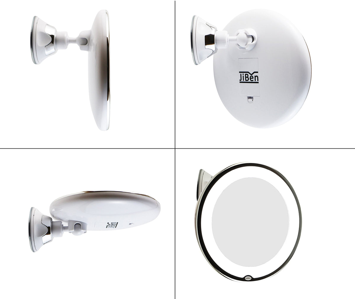 JiBen close-up of LED light ring delivering even illumination benefit