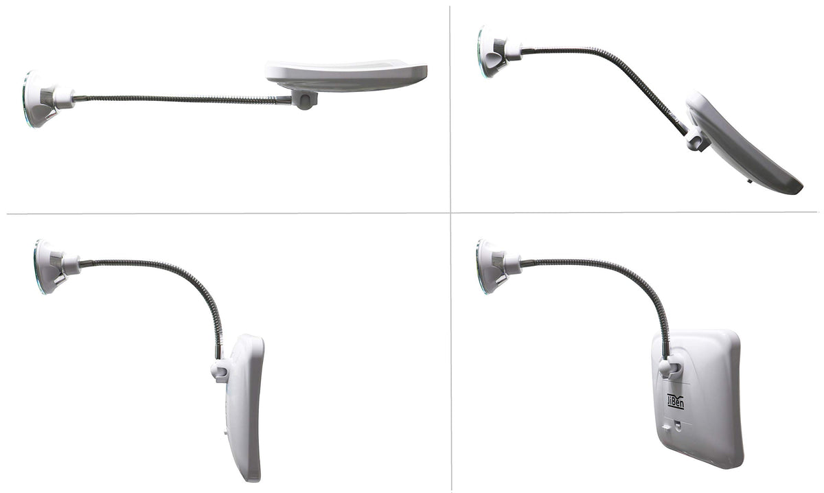 JiBen LED light close-up illustrating bright diffused illumination for true colors