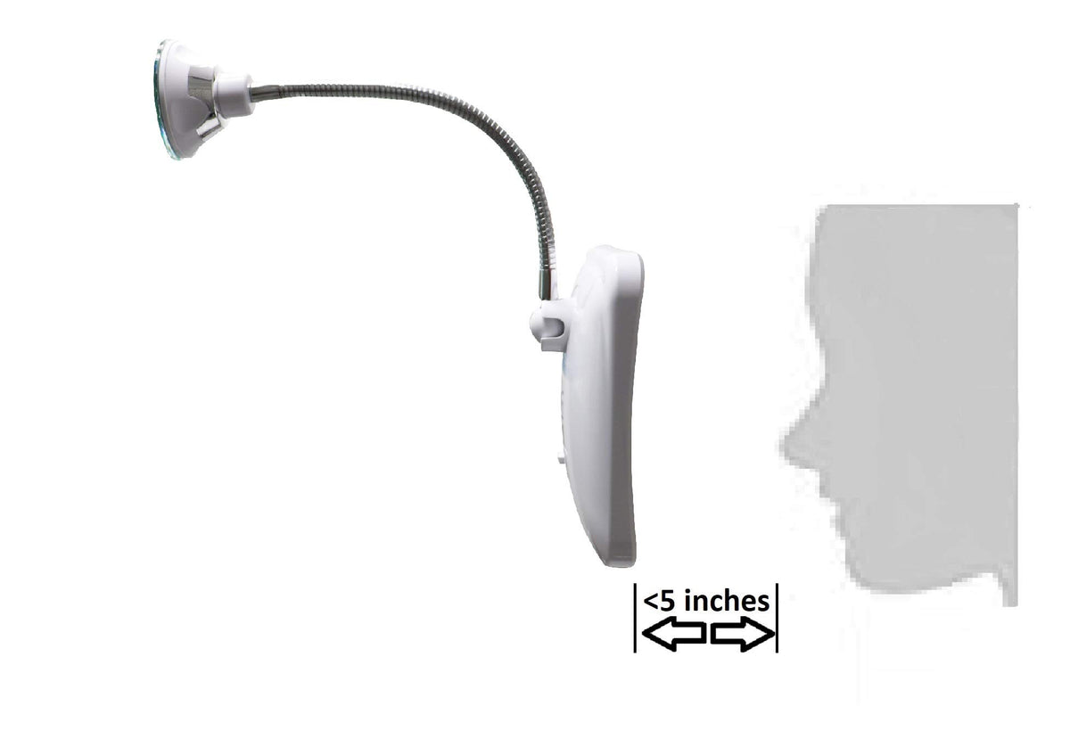 JiBen suction cup locked to tile demonstrating secure mounting and stability