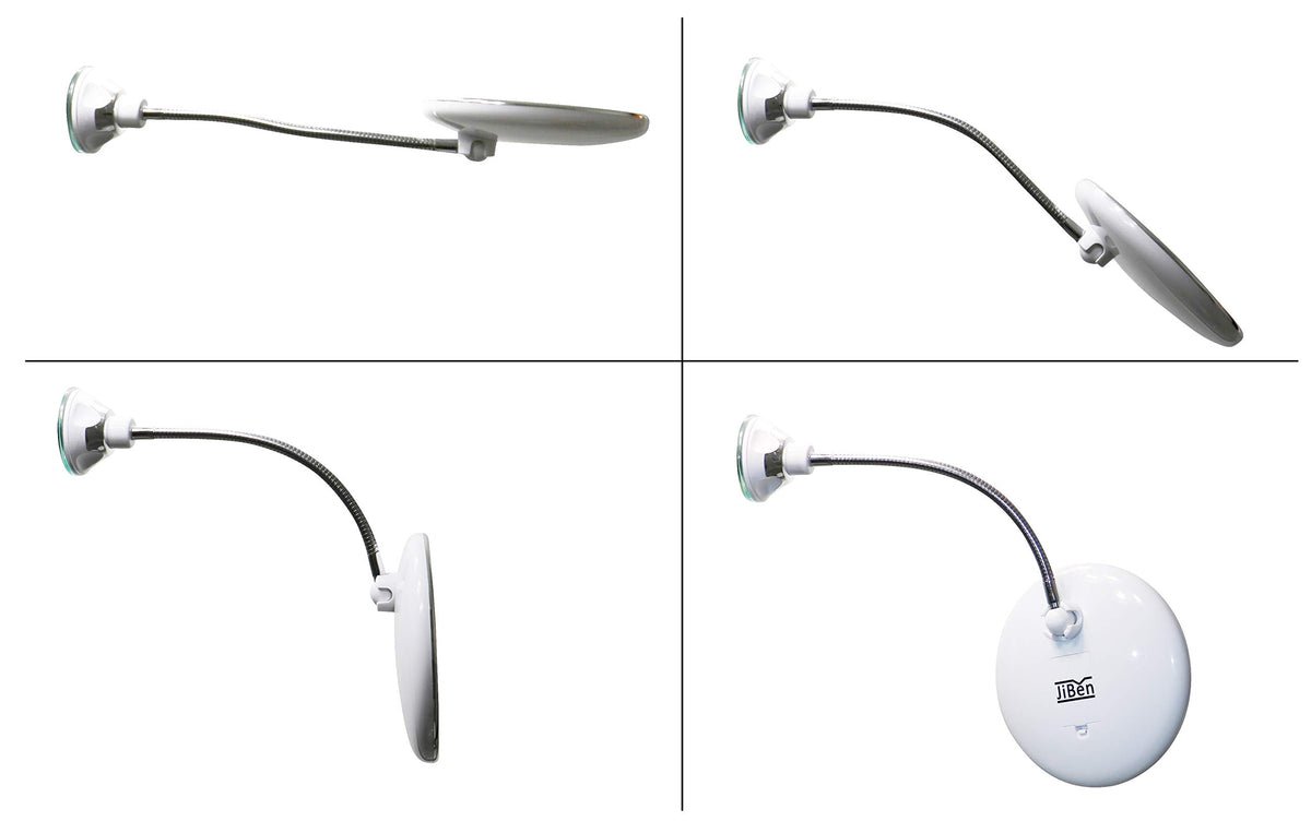 JiBen locking suction cup detail showing secure mount on smooth surfaces benefit